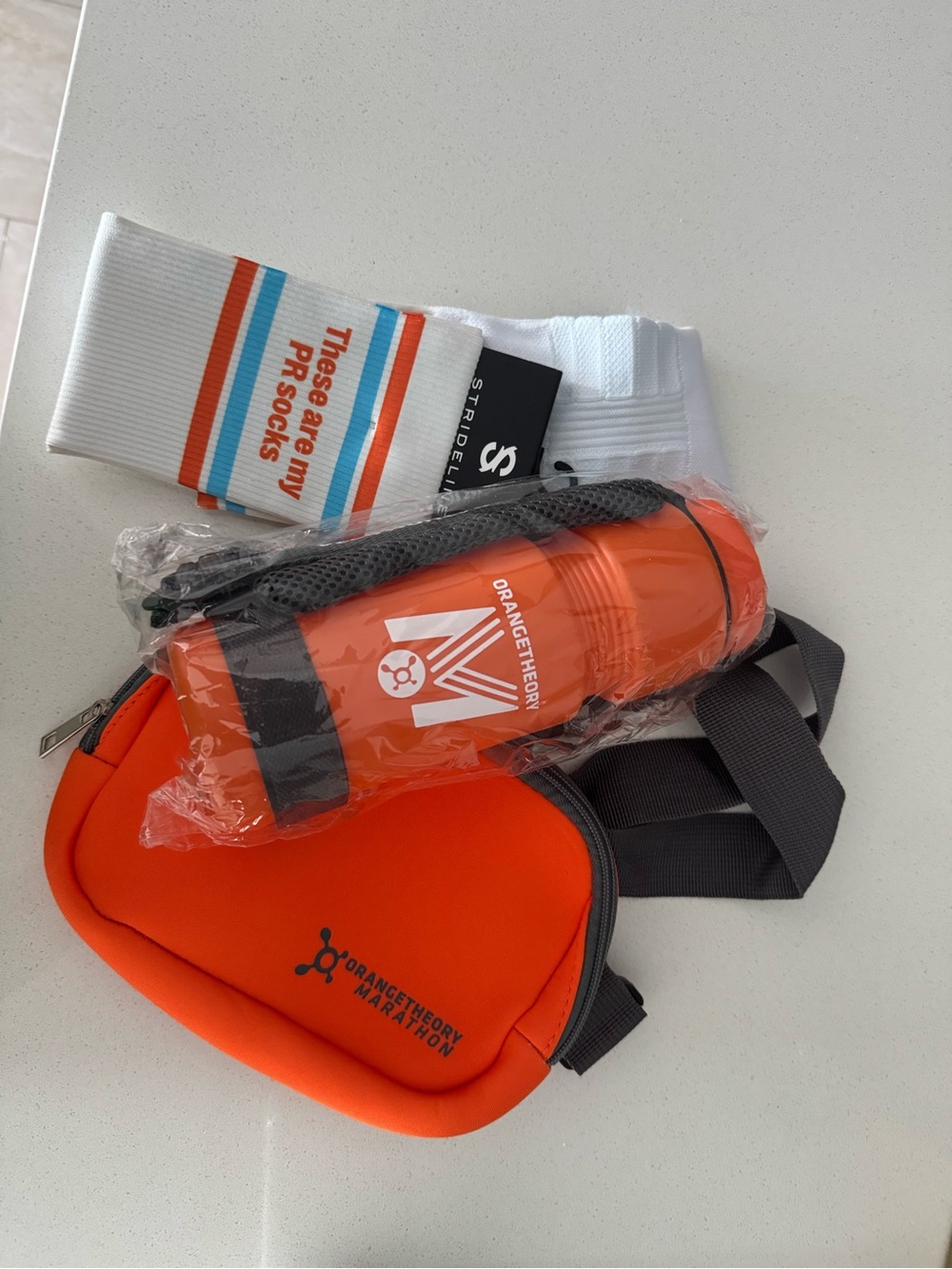 Orangetheory Bundle - Water Bottle, Fitness Bag, Socks